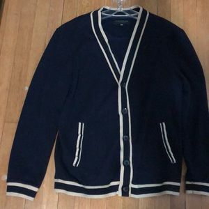 Twenty One Mens Navy Cardigan size L